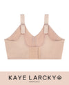 Abergele-Kaye Larcky 21010/D003 Ultra-Comfy Smoothing Minimizer Stylish Ribbed Back Comfy Stretch Shoulder Straps No-Show Under Clothes