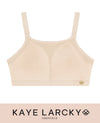 Abergele-Kaye Larcky 12070/TN005 Young Teen After-Beginner Bra Super-Flattening Natural Look Comfy Everyday Basic