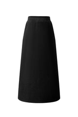 Black Terry Skirt