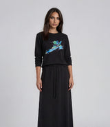 Modern Floral Lounge Top