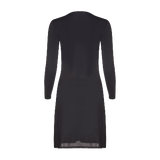 FK312 - long sleeve shell slip, with adjust-a-neck-Full Slips-Gemsli Intimates