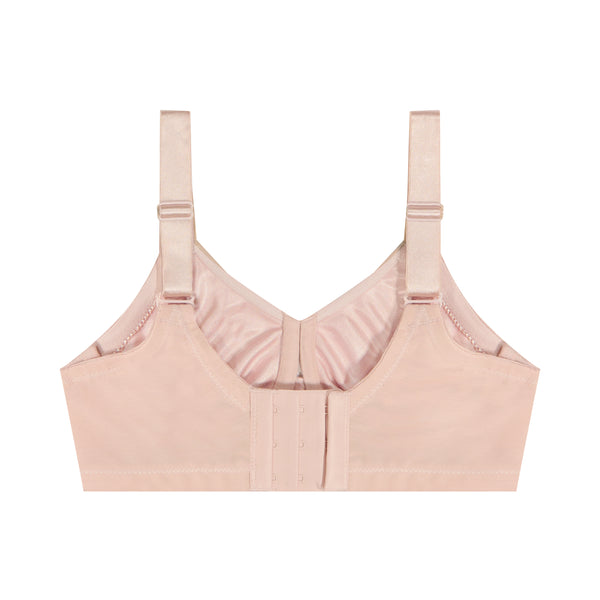 Abergele-Kaye Larcky 33065/4013 Mature Teen Supportive Shaper Bra Comfy Everyday Basic Super-Flattening Removable Wire Feature