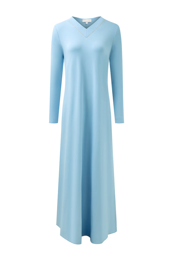 V-Neck colored nightgown
