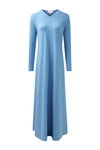 V-Neck colored nightgown