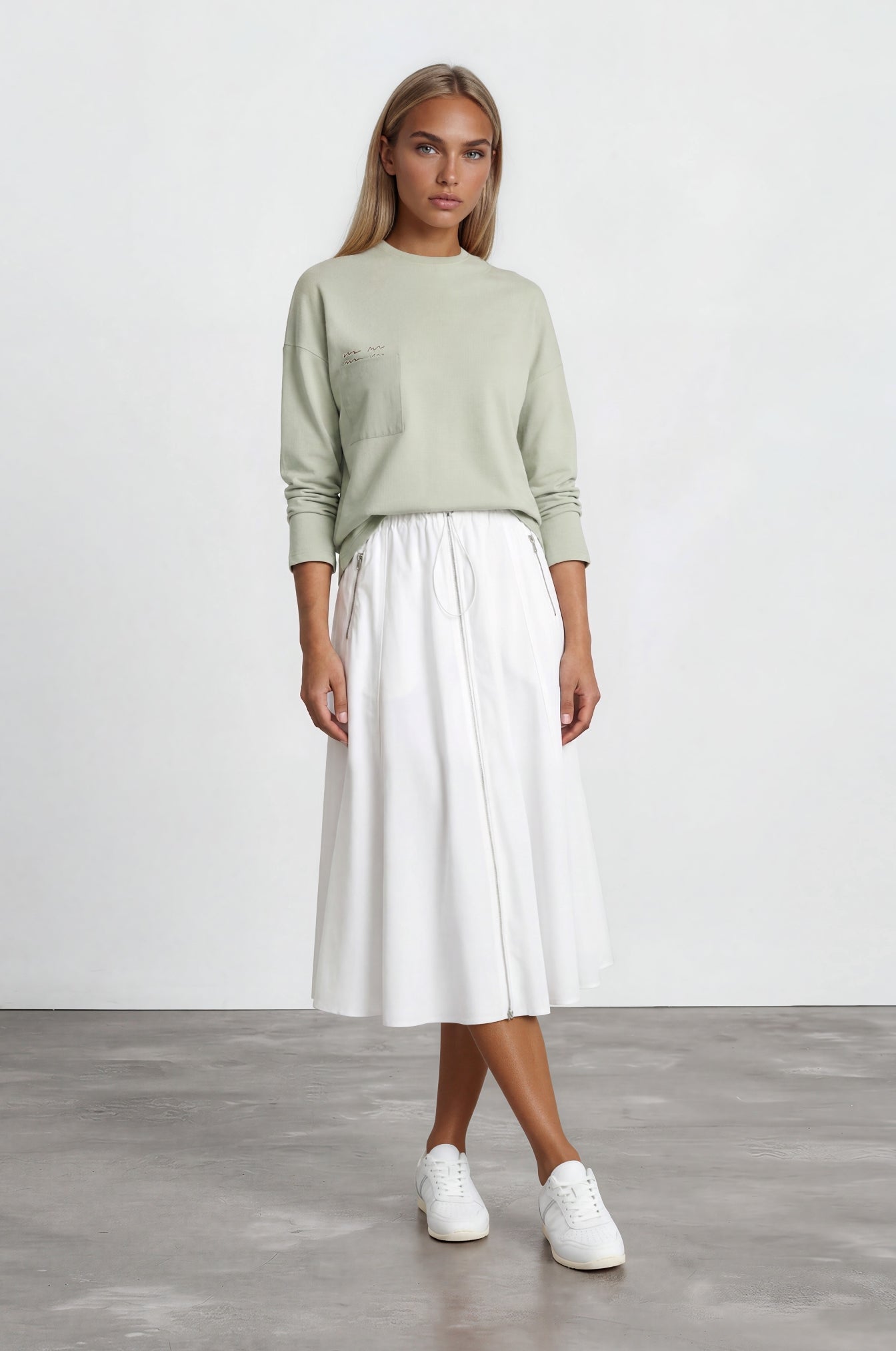 Mint Whisper Lounge Top