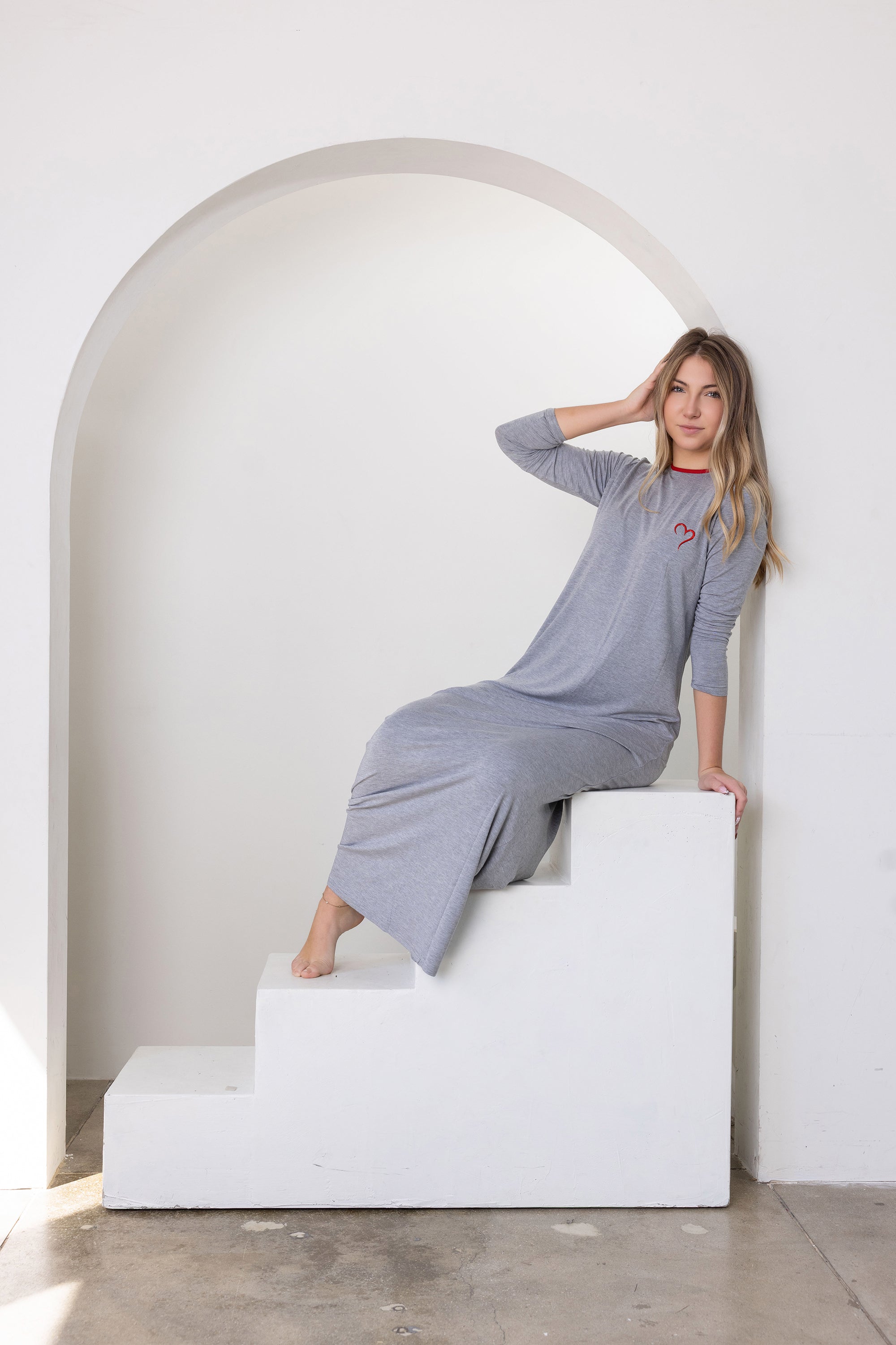 Dreamy Heart Lounge Nightgown