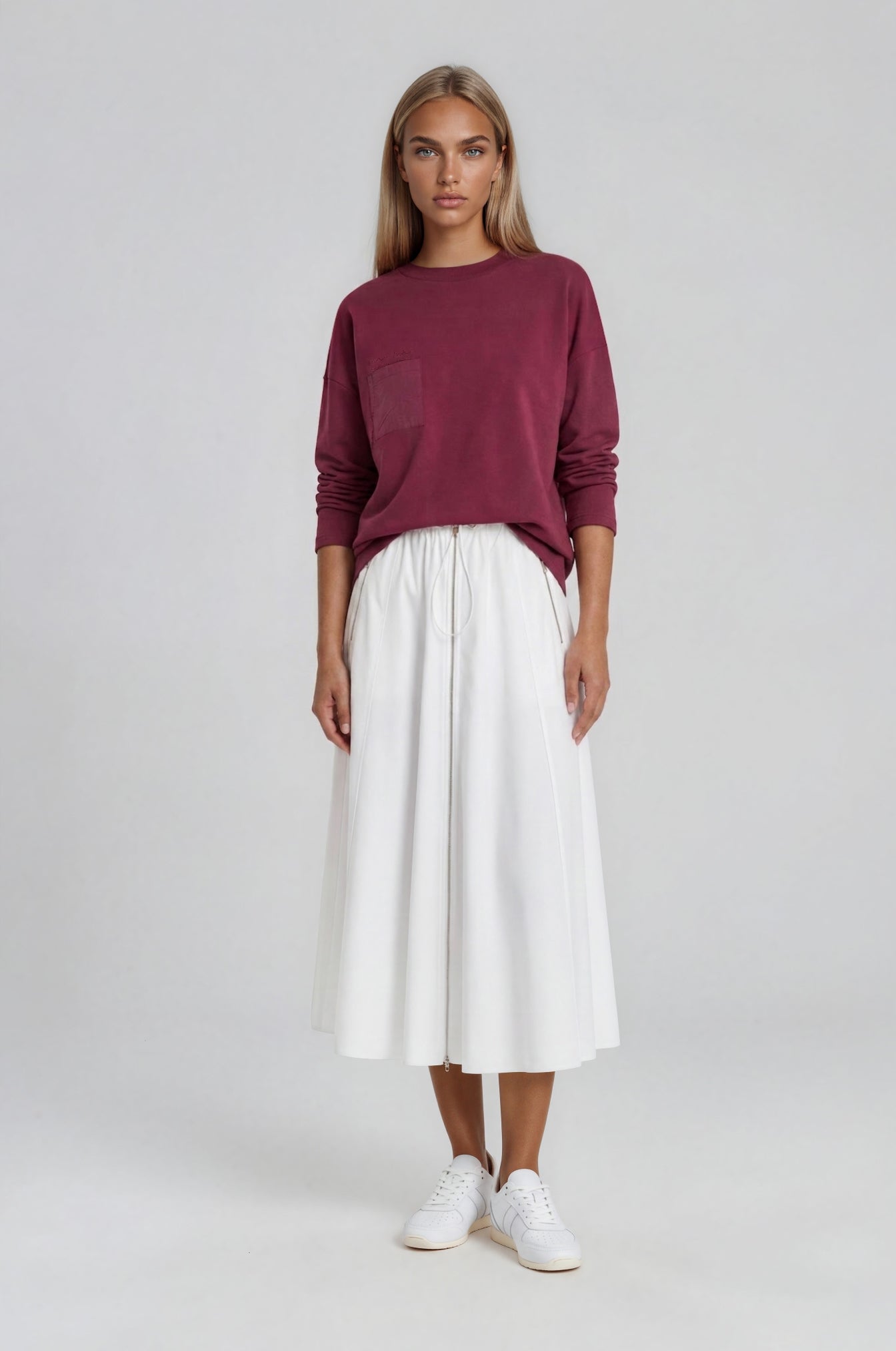 Mulberry Lounge Top with Pocket