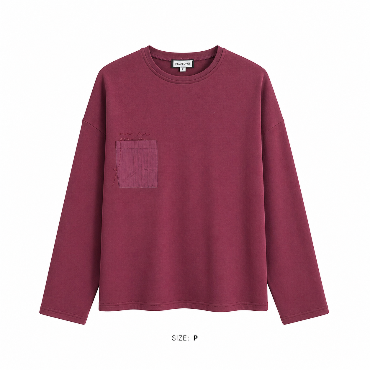 Mulberry Lounge Top with Pocket