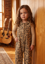 Oat Floral Romper with Shell – 2 PC Set