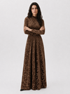 KAIA Earth Grace Belted Maxi Dress