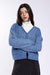 Cobalt V-Neck Buttoned Cardigan