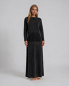 Black Washed Comfort Nightgown