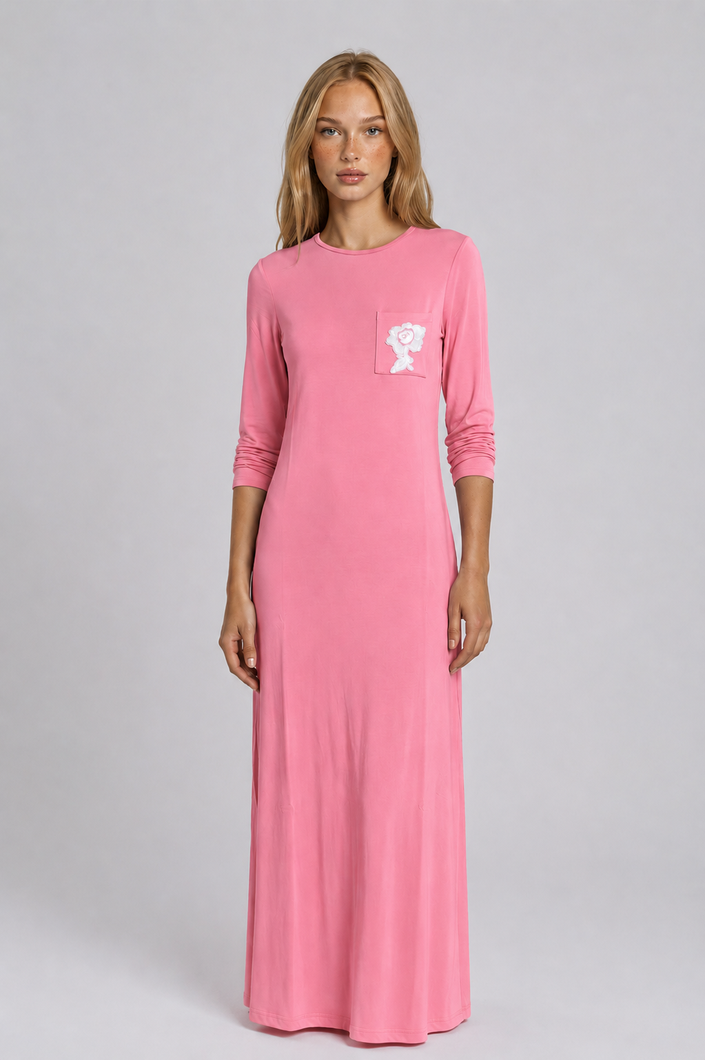 Light Pink Blossom Nightgown