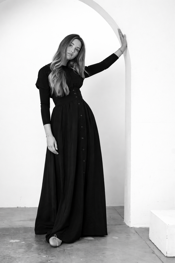 Black Classic Maxi Dress