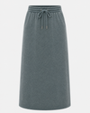 Washed Grey Lounge Skirt