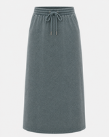 Washed Grey Lounge Skirt