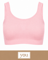 You 100-301 Seamless Beginners Sports Bra With Wide Straps