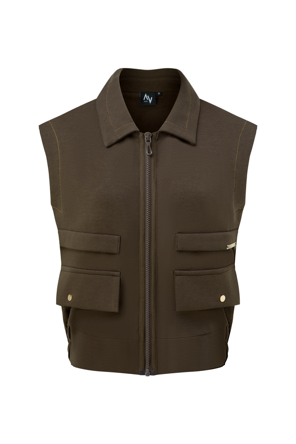 Dark Brown Vest