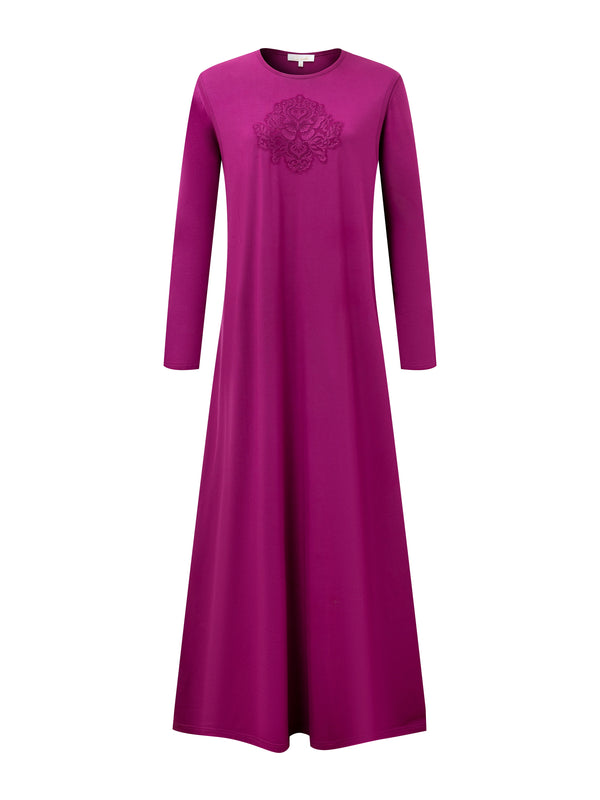 Women’s Magenta Nursing Nightgown
