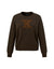 Dark Brown Sweater With Front Detail