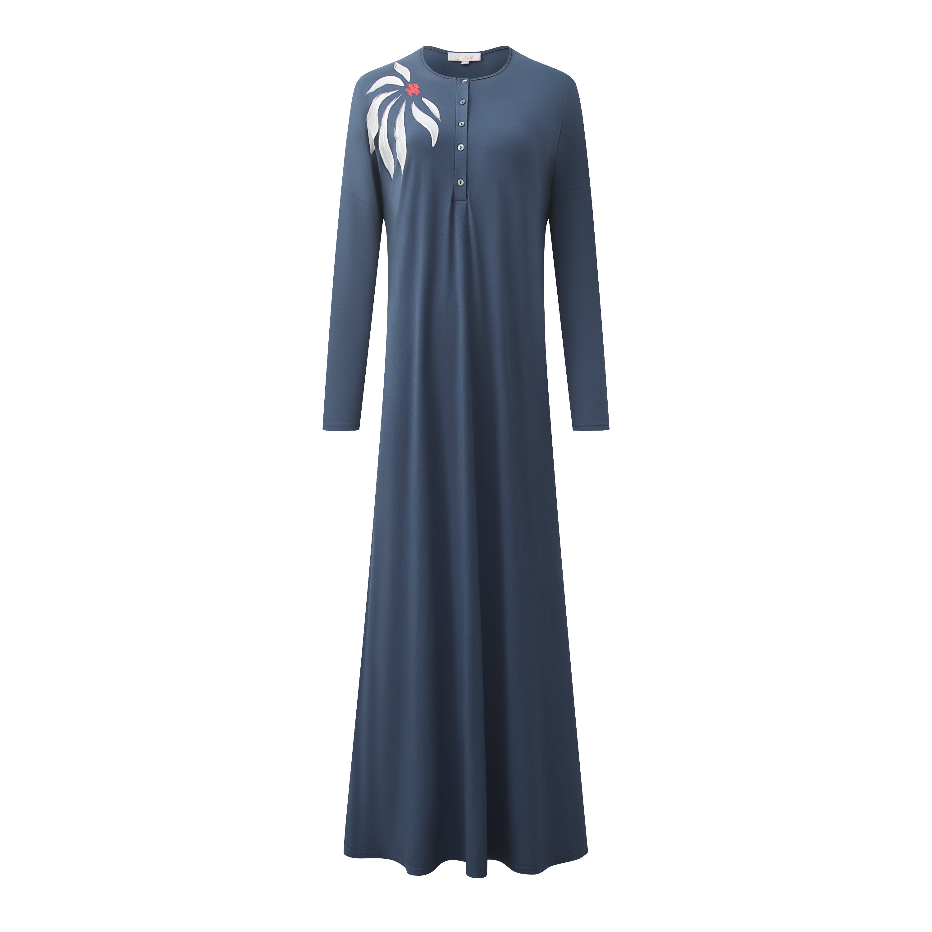 Moonflower Botton Nightgown
