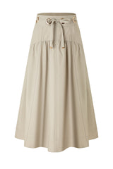 35" Classic Grey A-Line Skirt
