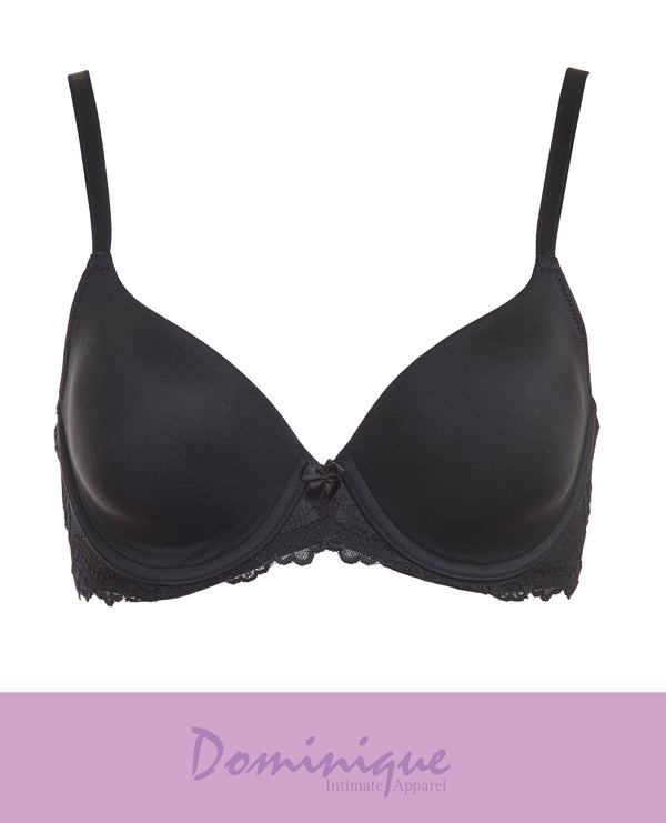 Dominique 3501 Lacee Contour Lace Trim Underwire T-Shirt Bra