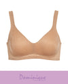 Dominique 6018 Jolie Jacquard Wire Free Soft Cup Bra