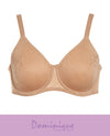 Dominique 7018 Jacqueline Jacquard Underwire Seamless Minimizer Bra