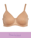 Dominique 7018 Jacqueline Jacquard Underwire Seamless Minimizer Bra