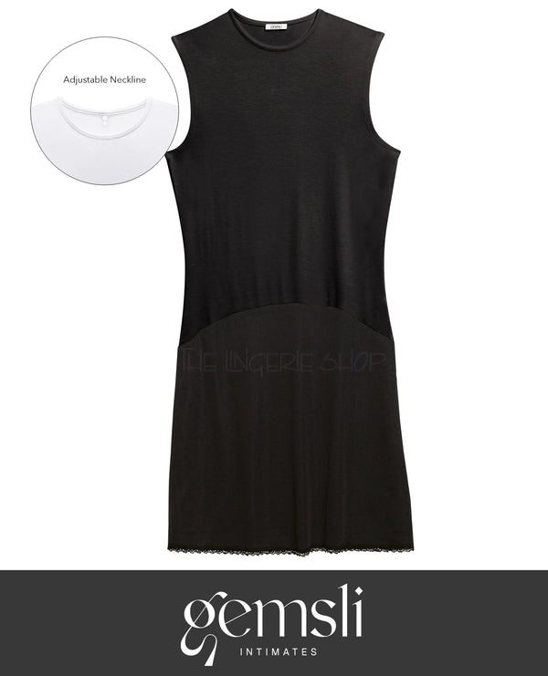 Gemsli FK314 Adjustable Crew Neck Solid Color Combination Full Slip