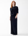 40" Elastic Waist Velour Skirt
