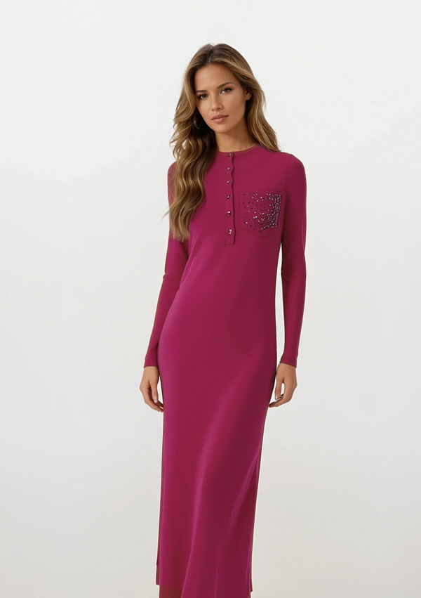 Button Front Nightgown