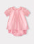Toddler Girl Pintucked Linen Playwear Set Pink
