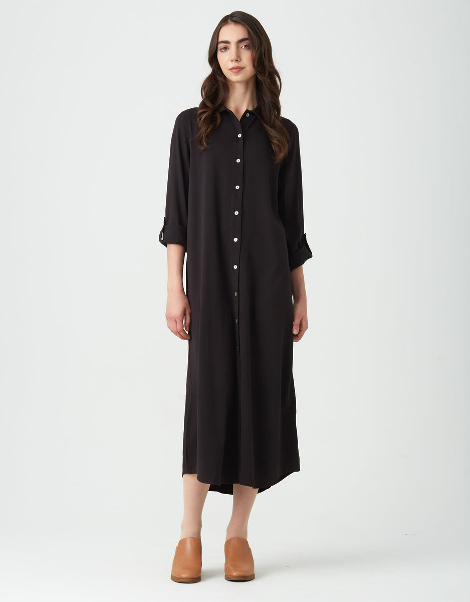 ●depound● ribbon dress black DP2436OP011MBBS ribbon-tie-shoulder-dress-