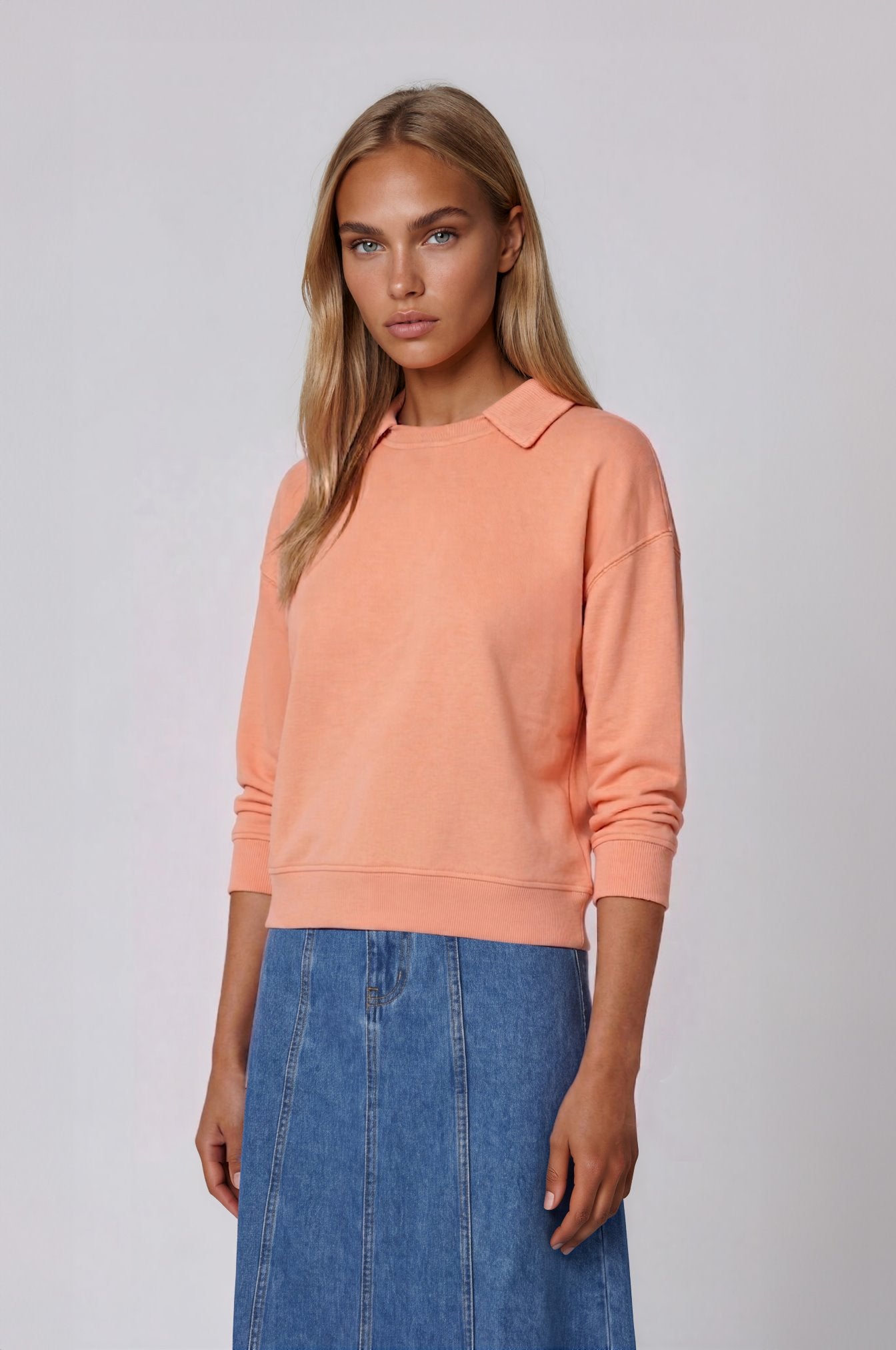Harper Collar Sweatshirt