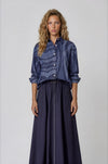 Indigo Flow Blouse