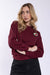 Maroon Varsity Logo Sweatshirt