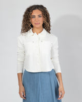 Casual Button-Down Top