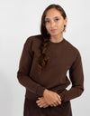 Dark Brown Sweatshirt