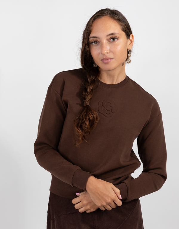 Dark Brown Sweatshirt