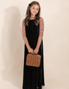 Biane Velour Maxi Black