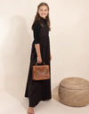 Maxi Jumper Plaid Black/Red