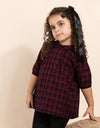 Tartan Plaid Toddler Set Red