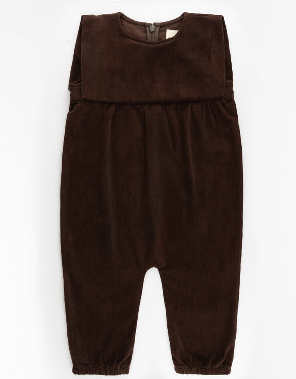 Sienna Baby Romper Brown