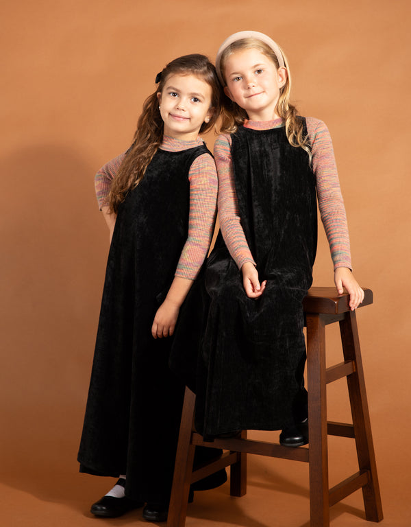 Biane Velour Maxi Black