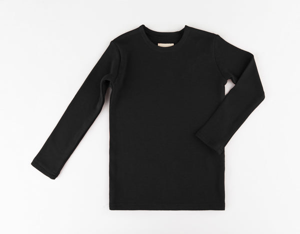 Black Knit Top