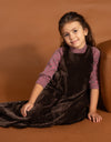 Biane Velour Maxi Brown