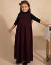 Tartan Plaid Maxi Red