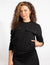 Black Long-Sleeve Top With Four Pockets